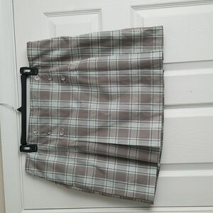 NWT Izod Golf Classix Cool FX Plaid Skirt